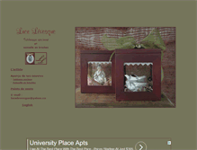 Tablet Screenshot of lucelevesque.soleildujour.com